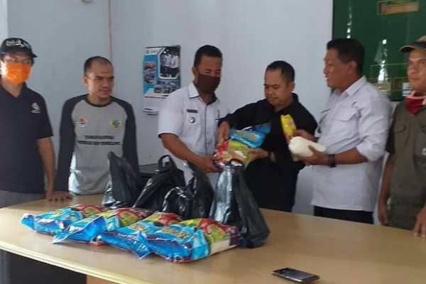 Peduli Sesama, SPTN Wilayah 1 TNBS Salurkan Paket Sembako