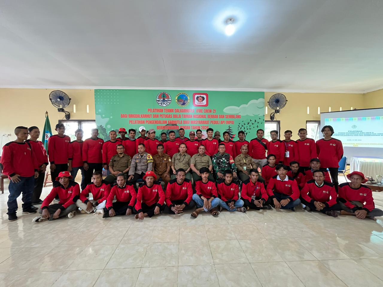 Peningkatan SDM KMPA Dan Brigdalkarhut  Balai Taman Nasional Berbak Dan Sembilang
